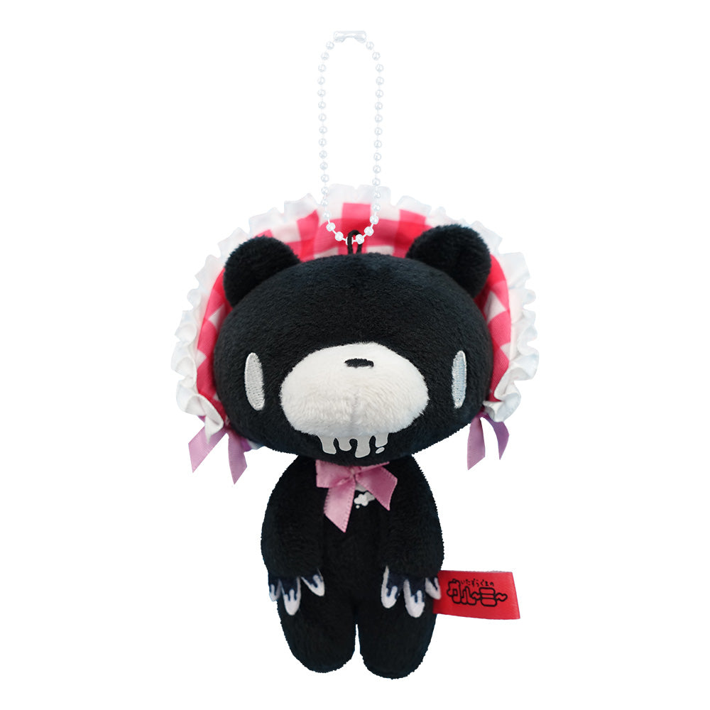 GLOOMY BEAR MINI LOLITA SOFT KEYCHAIN (BLACK)