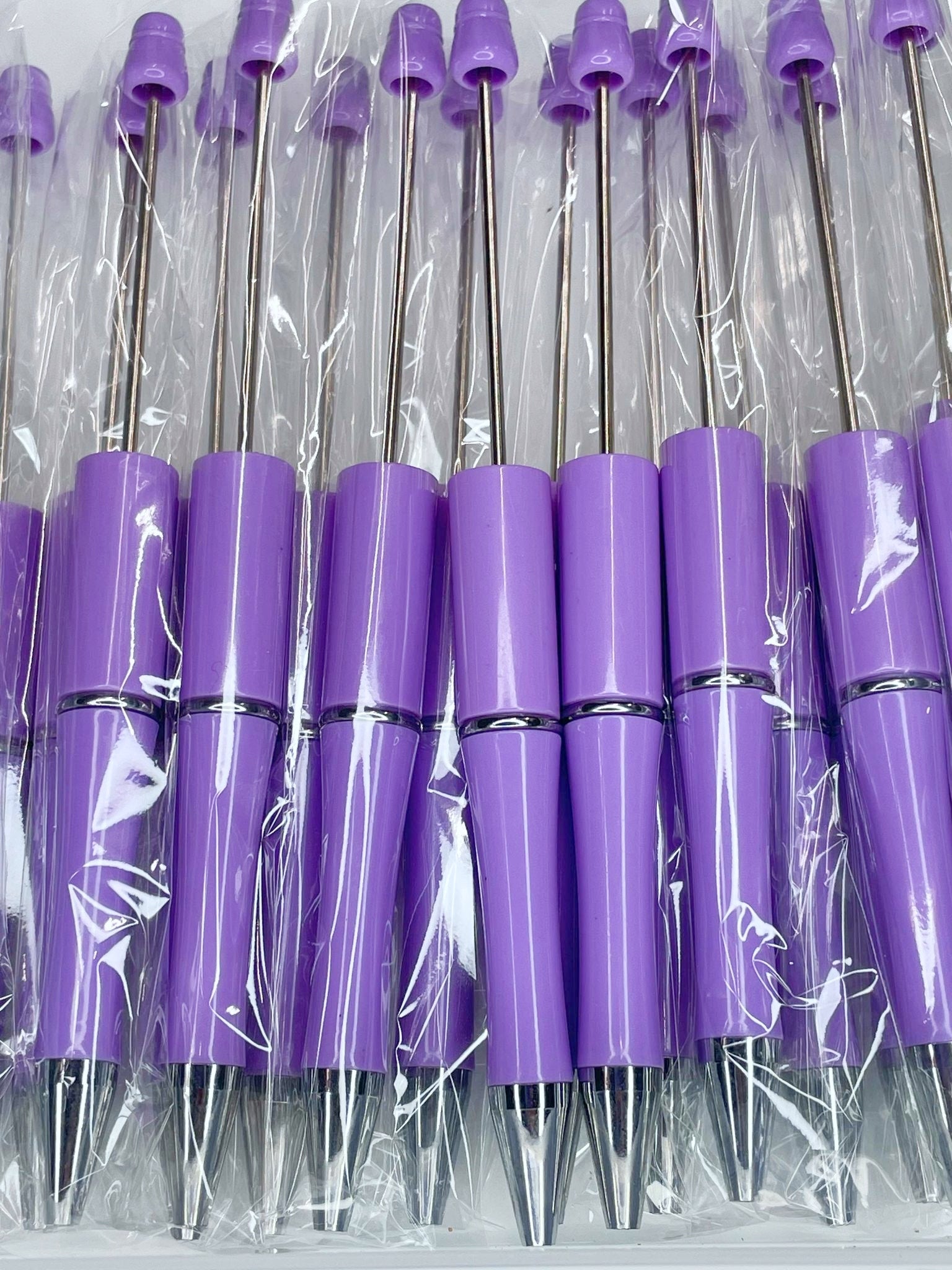 BEADABLE PLASTIC PEN SOLID FAIRY DUST B3 (1ct)