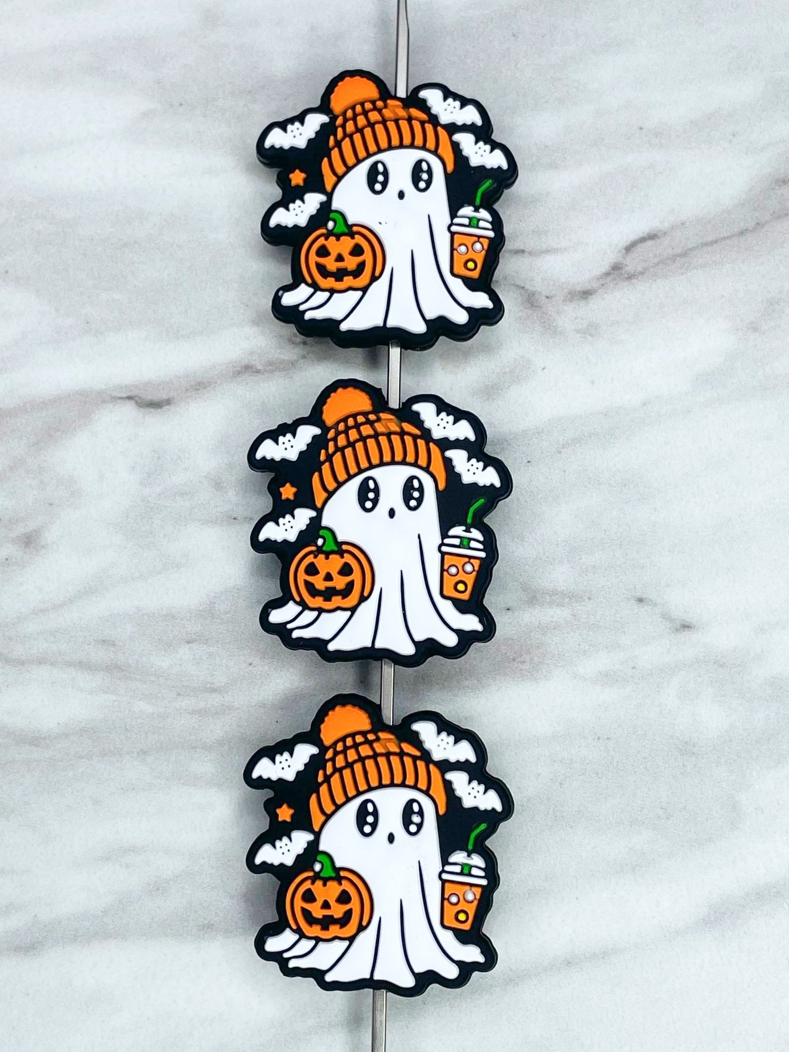 ORANGE BEANIE GHOST SILICONE FOCAL D405 (1ct)