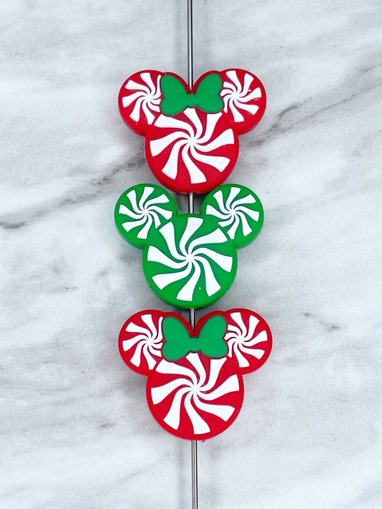 PEPPERMINT MOUSE SILICONE FOCAL (1ct)