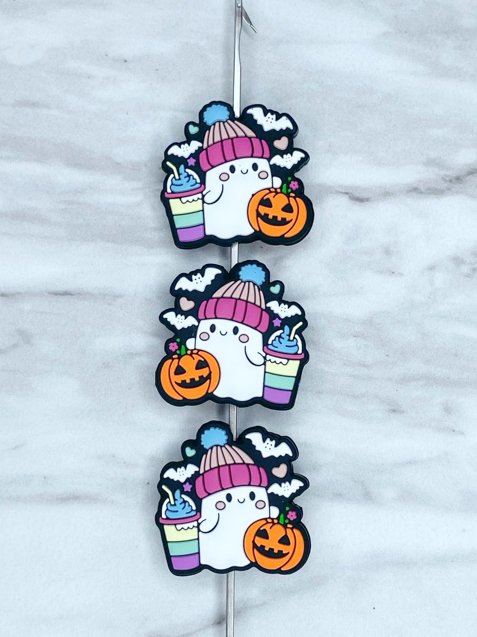 CUTE BEANIE GHOST SILICONE FOCAL D596 (1ct)