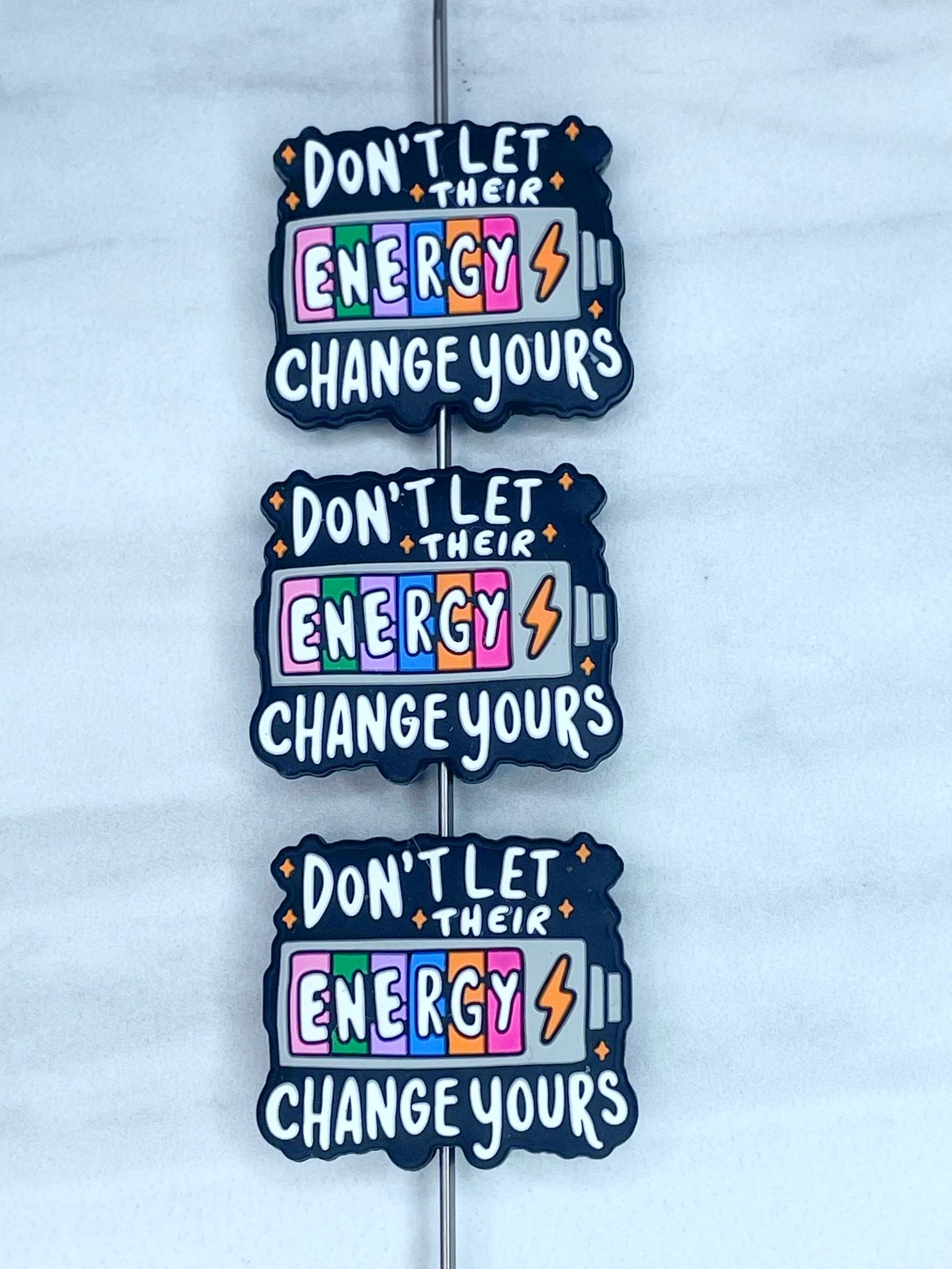 DON&amp;#39;T LET THEIR ENERGY CHANGE YOURS SILICONE FOCAL D8 (1ct)