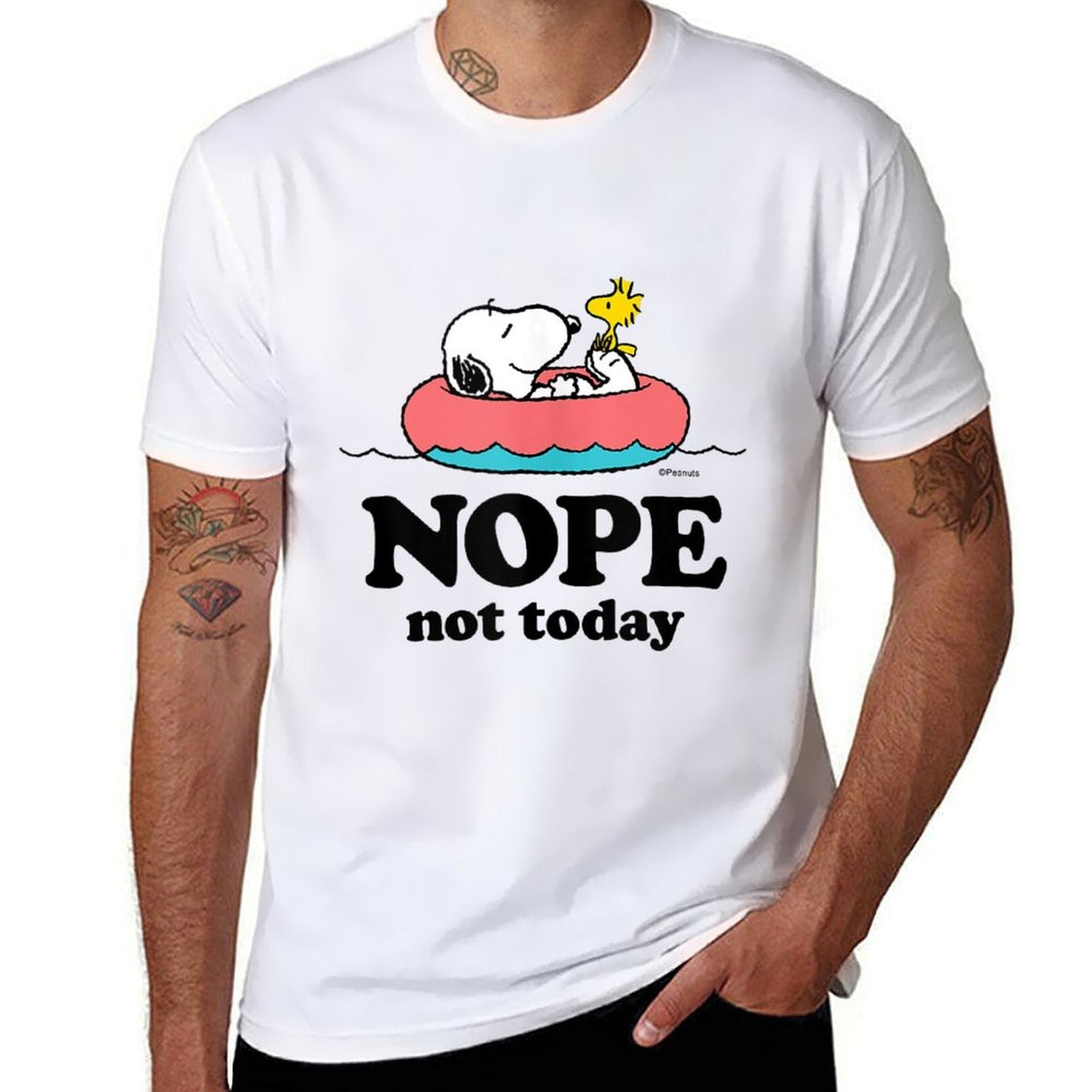 Peanuts - Snoopy Nope Not Today  Quick-drying T-Shirt