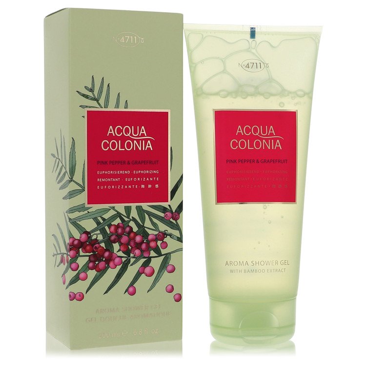 4711 Acqua Colonia Pink Pepper &amp;amp; Grapefruit by 4711 Shower Gel 6.8 oz for Women