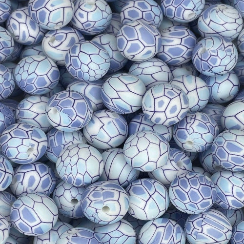 P534 BLUE DRAGON EGG 15MM PRINT (1ct)