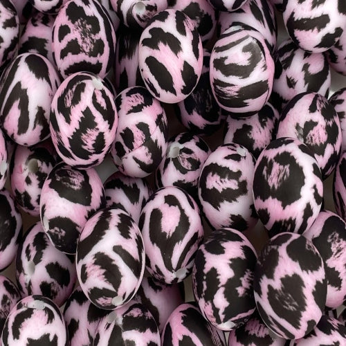 P567 SOFT PINK LEOPARD 15MM PRINT (1ct)