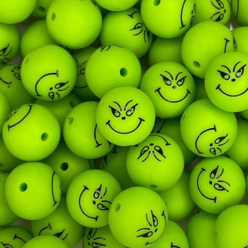 P592 MR GREEN FACE 15MM PRINT (1ct)