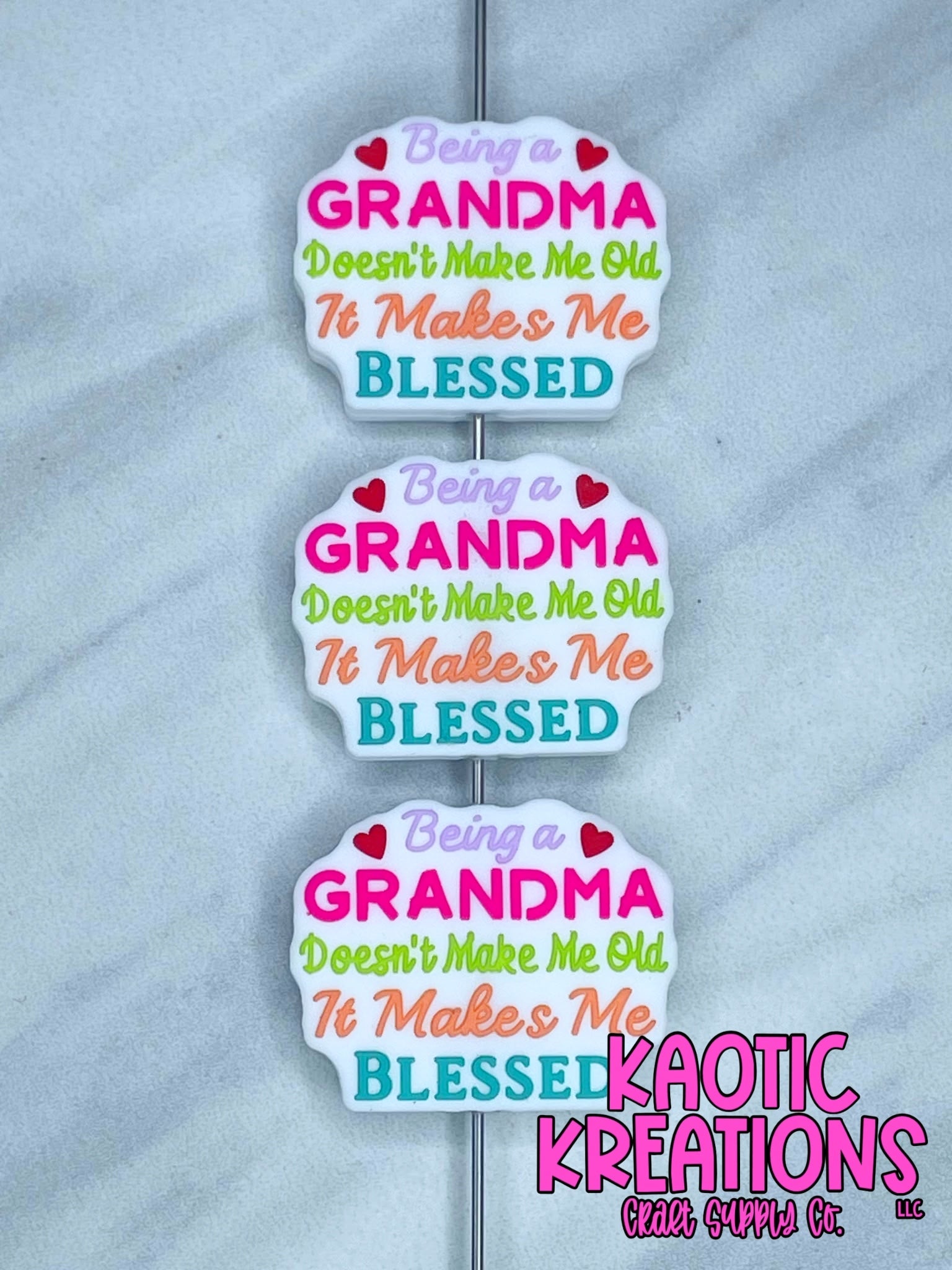 BEING A GRANDMA SILICONE FOCAL D323 (1ct)