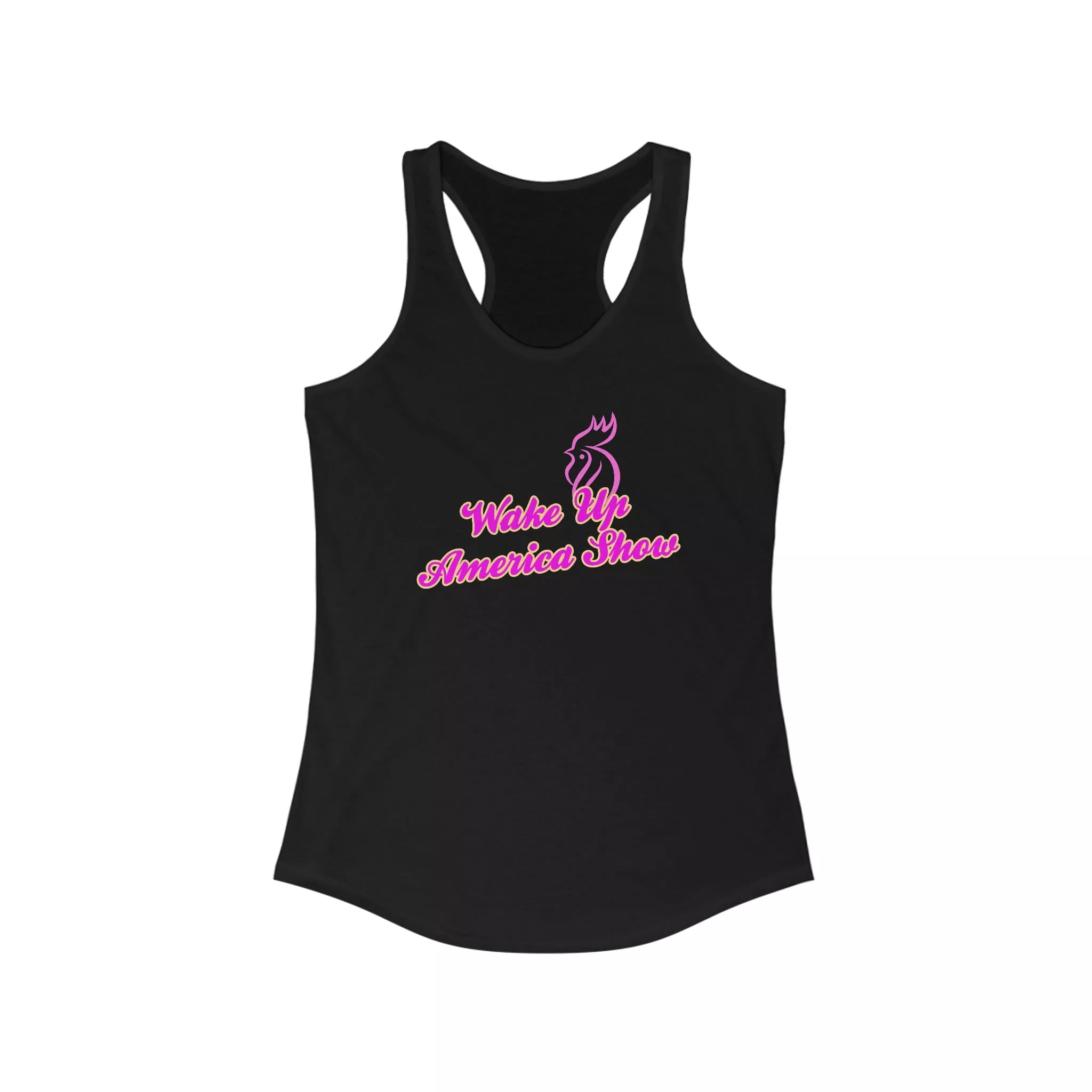 Wake Up America Show Women&amp;#39;s Ideal Racerback Tank