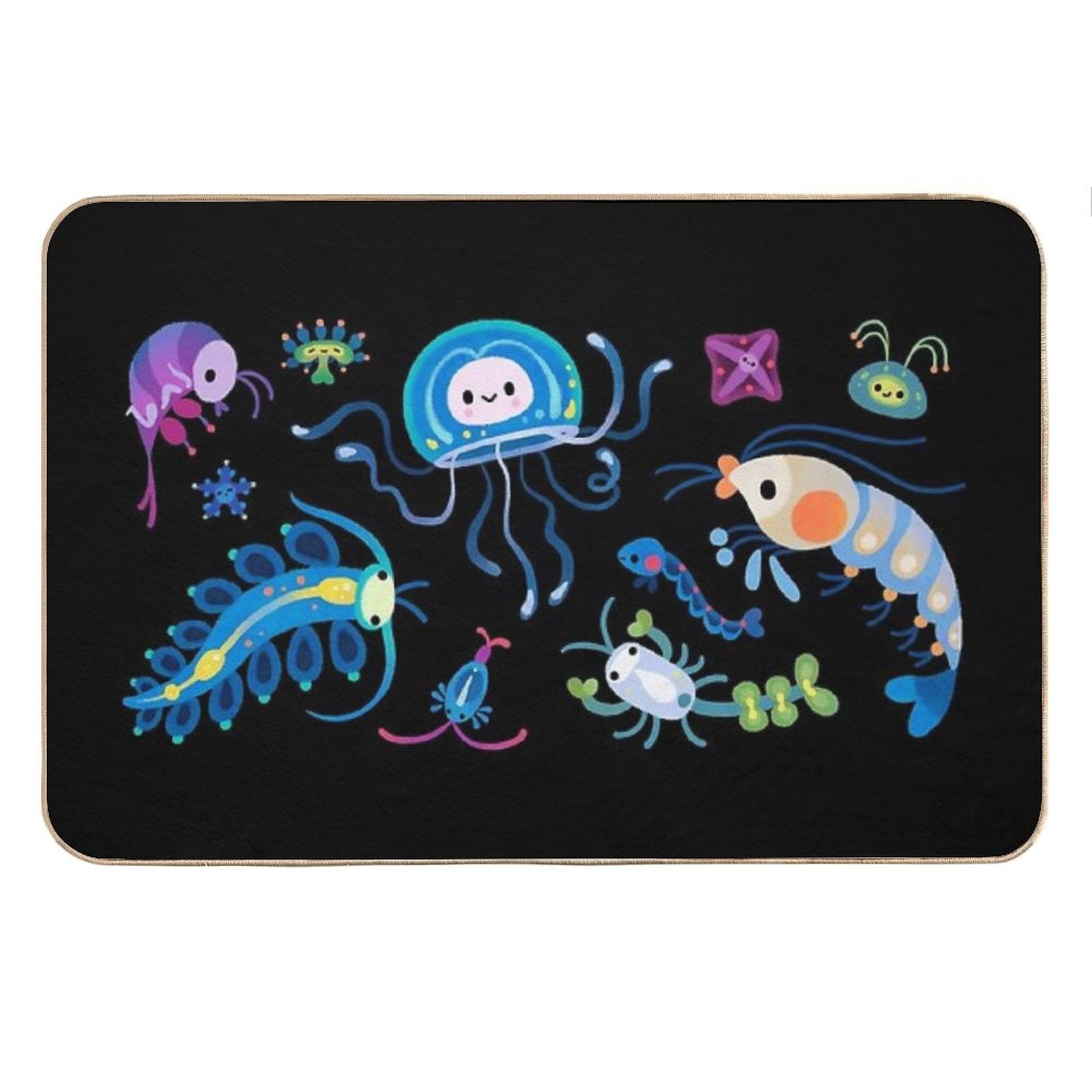 Zooplankton Bath Mat