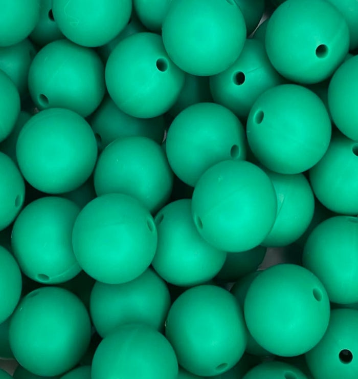 #207 PEACOCK 15MM SOLID (1ct)