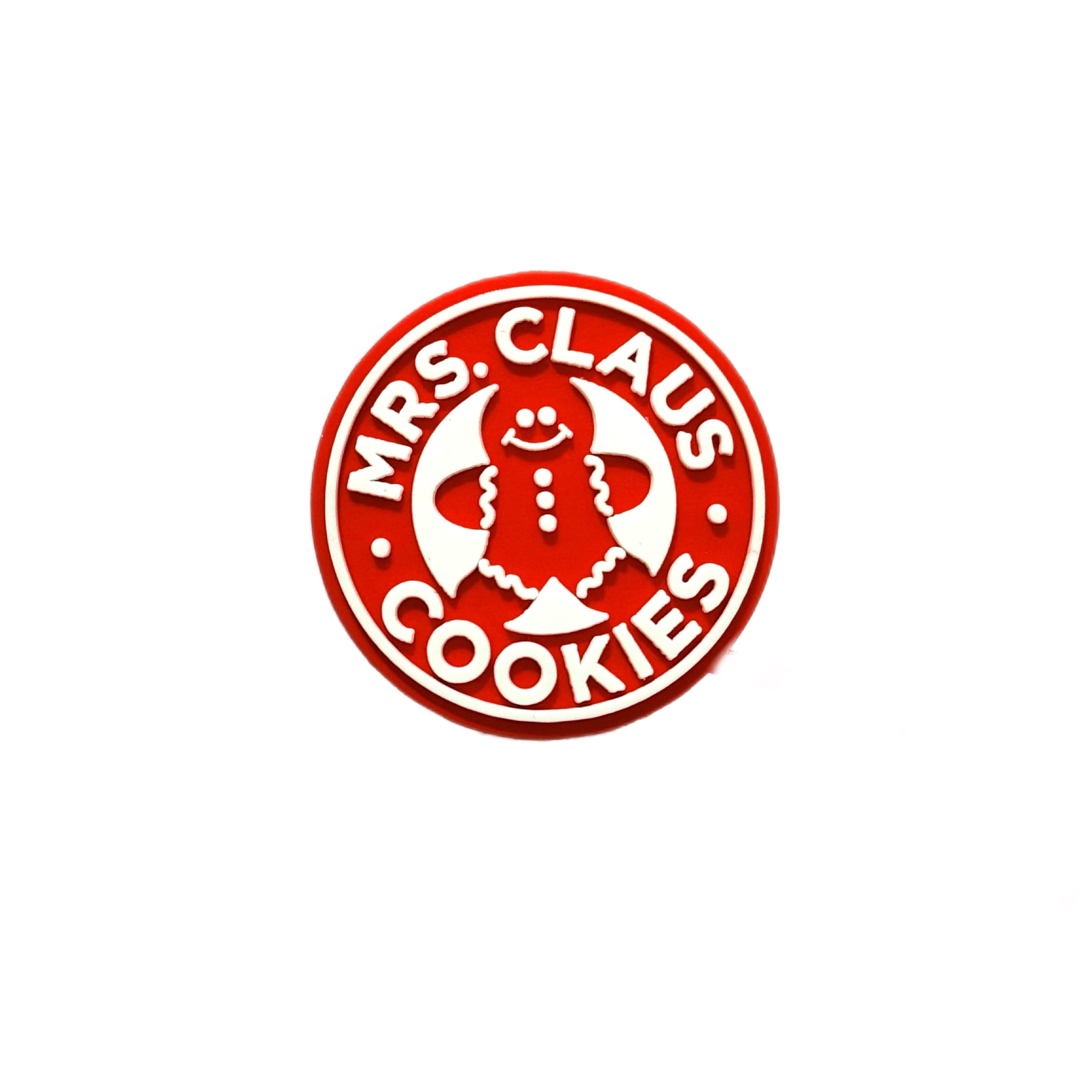 MRS CLAUS COOKIES STRAW TOPPER