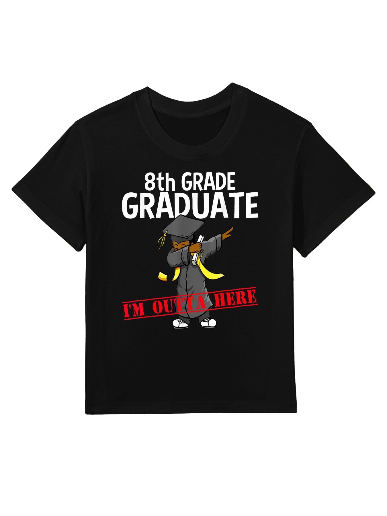 8th Grade Graduation Funny Dabbing Boy Party Gift Idea Kids T-Shirt