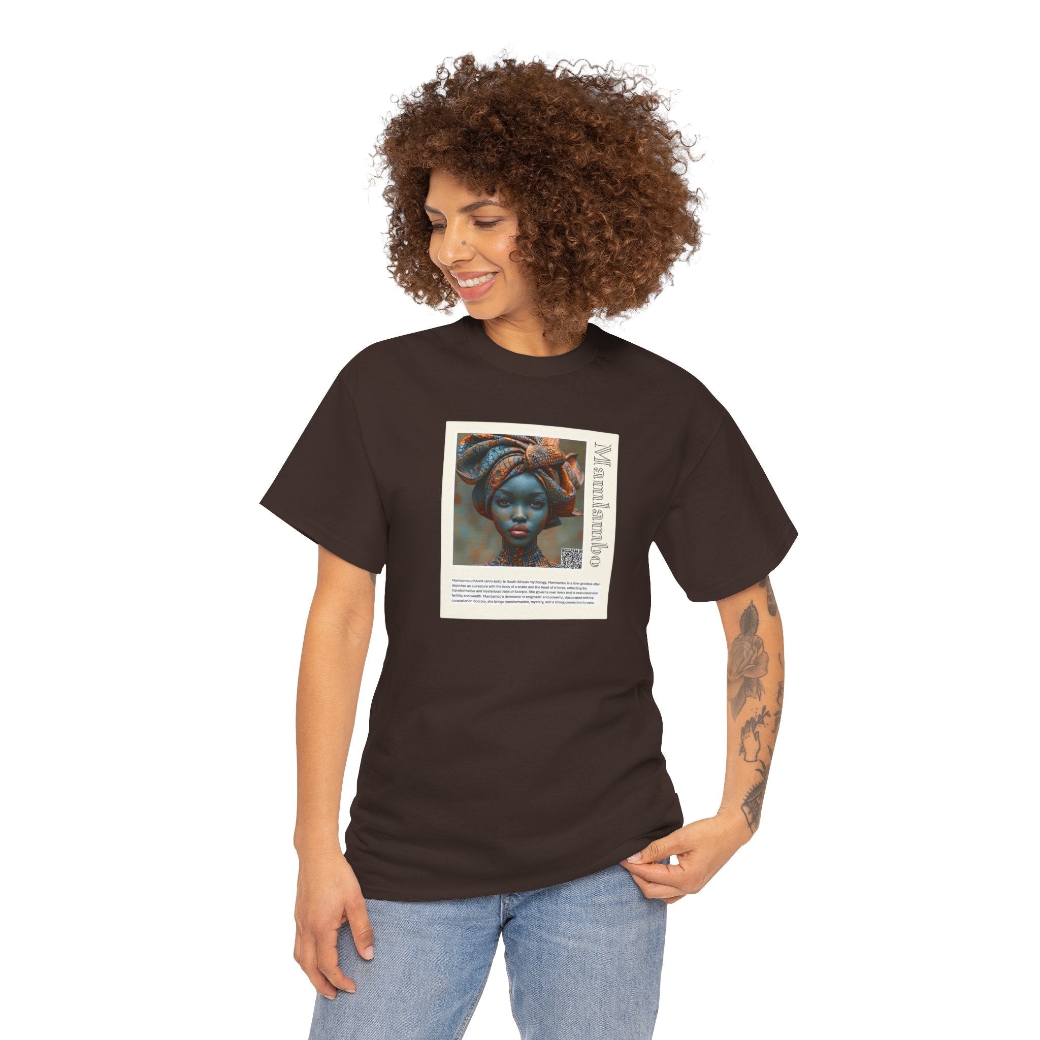 Mamlambo Aziza &amp;amp; Fae Unisex Heavy Cotton Tee