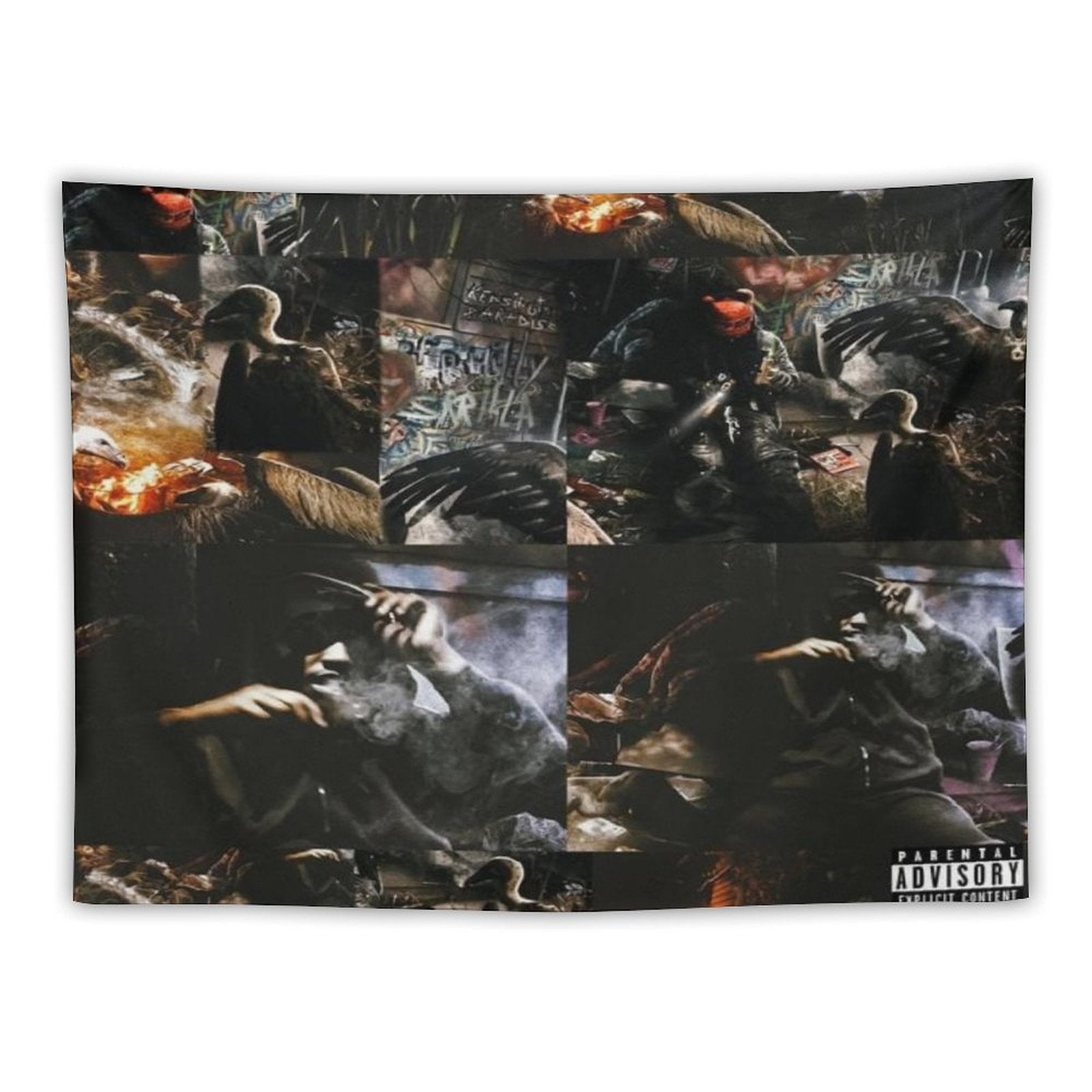 Zombie Love Kensington Paradise (Deluxe) Tapestry