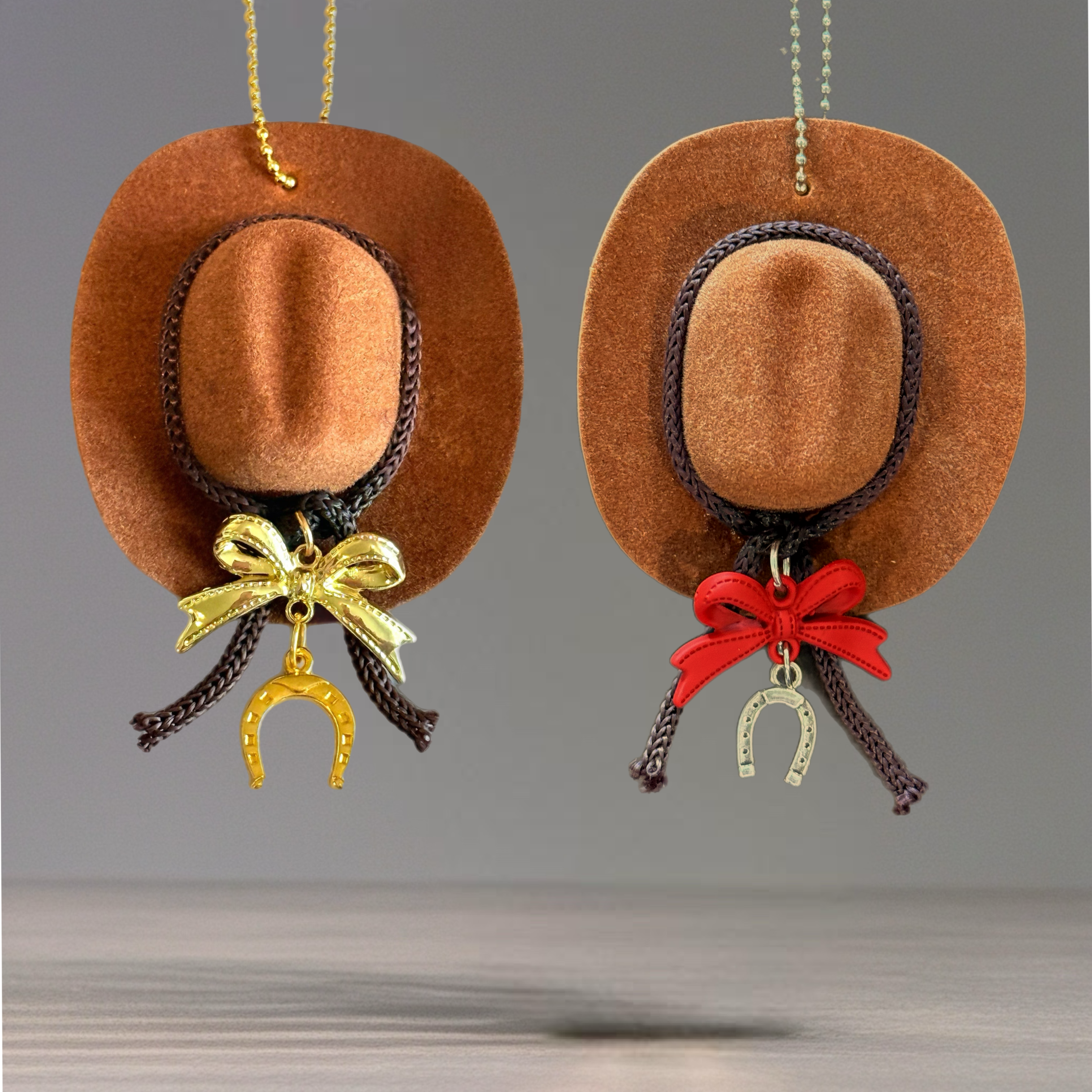 Lucky Cowgirl Hat Charm - Tumbler Handle Charm