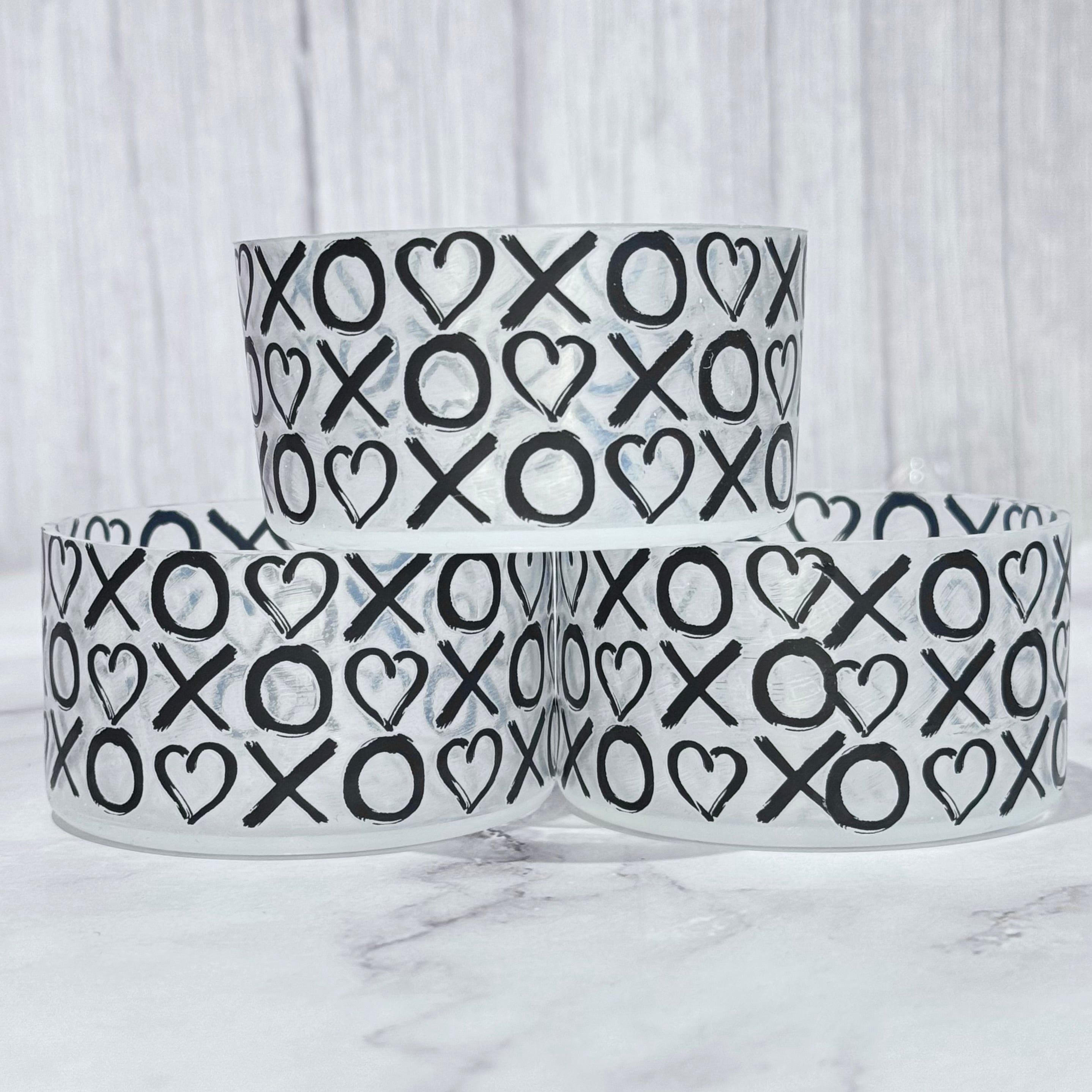 CLEAR XOXO TUMBLER BOOT