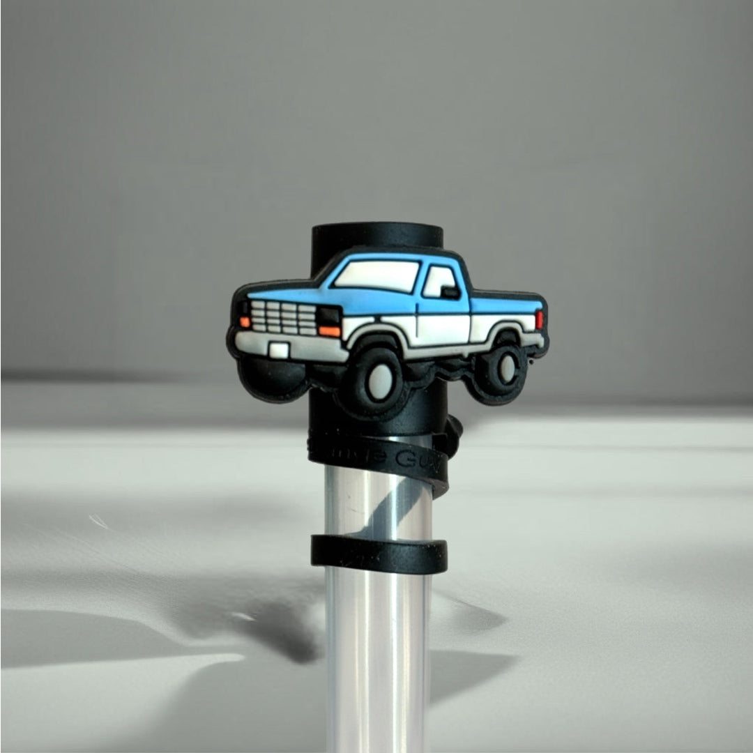 SQUARE BODY TRUCK STRAW TOPPER