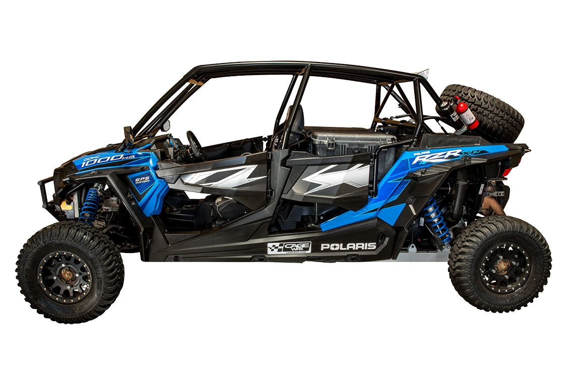 Polaris RZR XP4 / XP4 Turbo (2014-2018) Roll Cage | ASSEMBLED | &amp;quot;SUPER SHORTY&amp;quot;