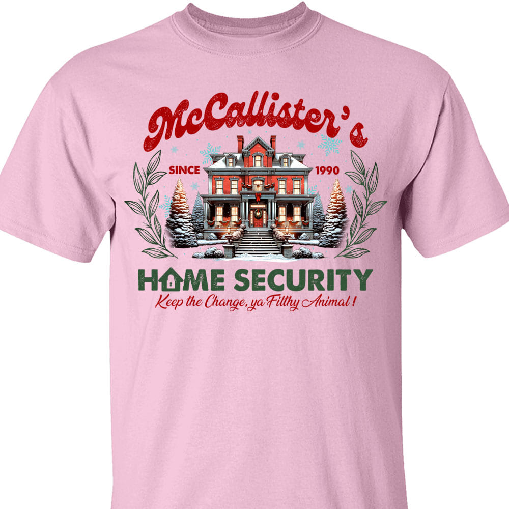 McCallister's Christmas Movie Shirt, Christmas 90's Movie Sweater, Funny Christmas Sweatshirt T1635