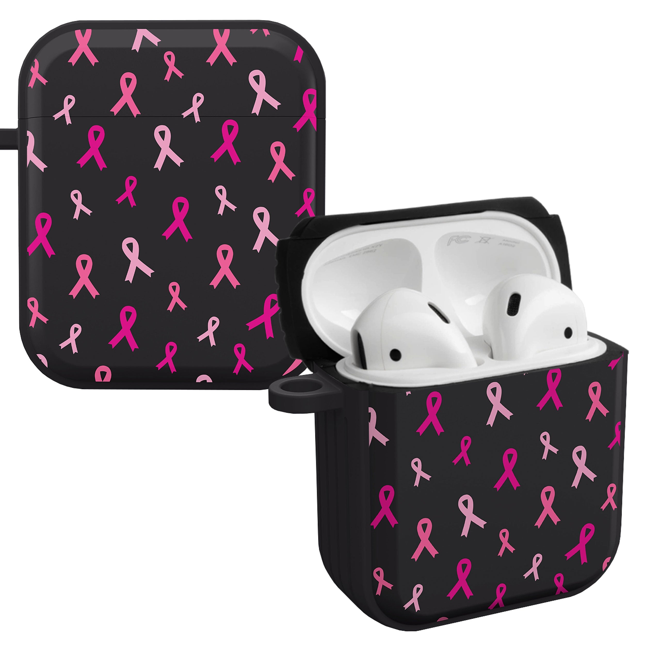 Breast Cancer Awareness HDX Apple AirPods Gen 1 &amp;amp; 2 Case Cover