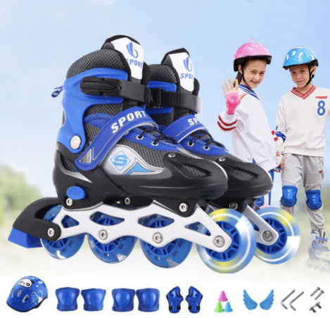 Style Loft Collection LoftAthletics Winged Warriors Streamline Inline Skates Set