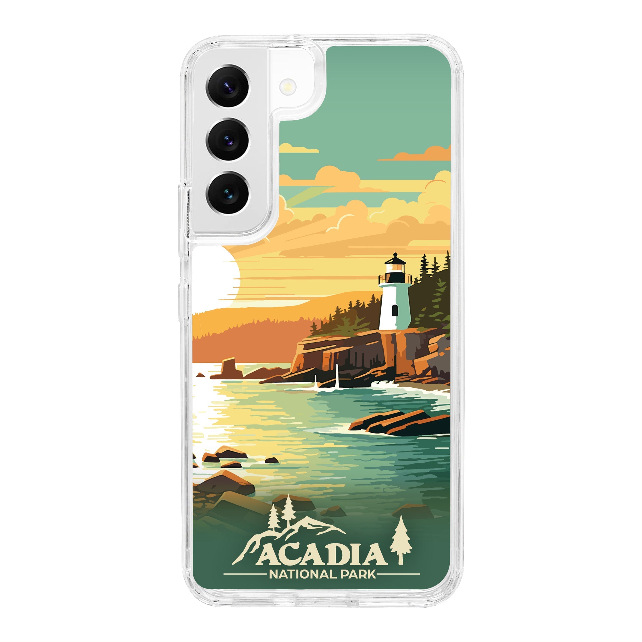 National Parks Acadia HD Samsung Galaxy S22 Phone Case