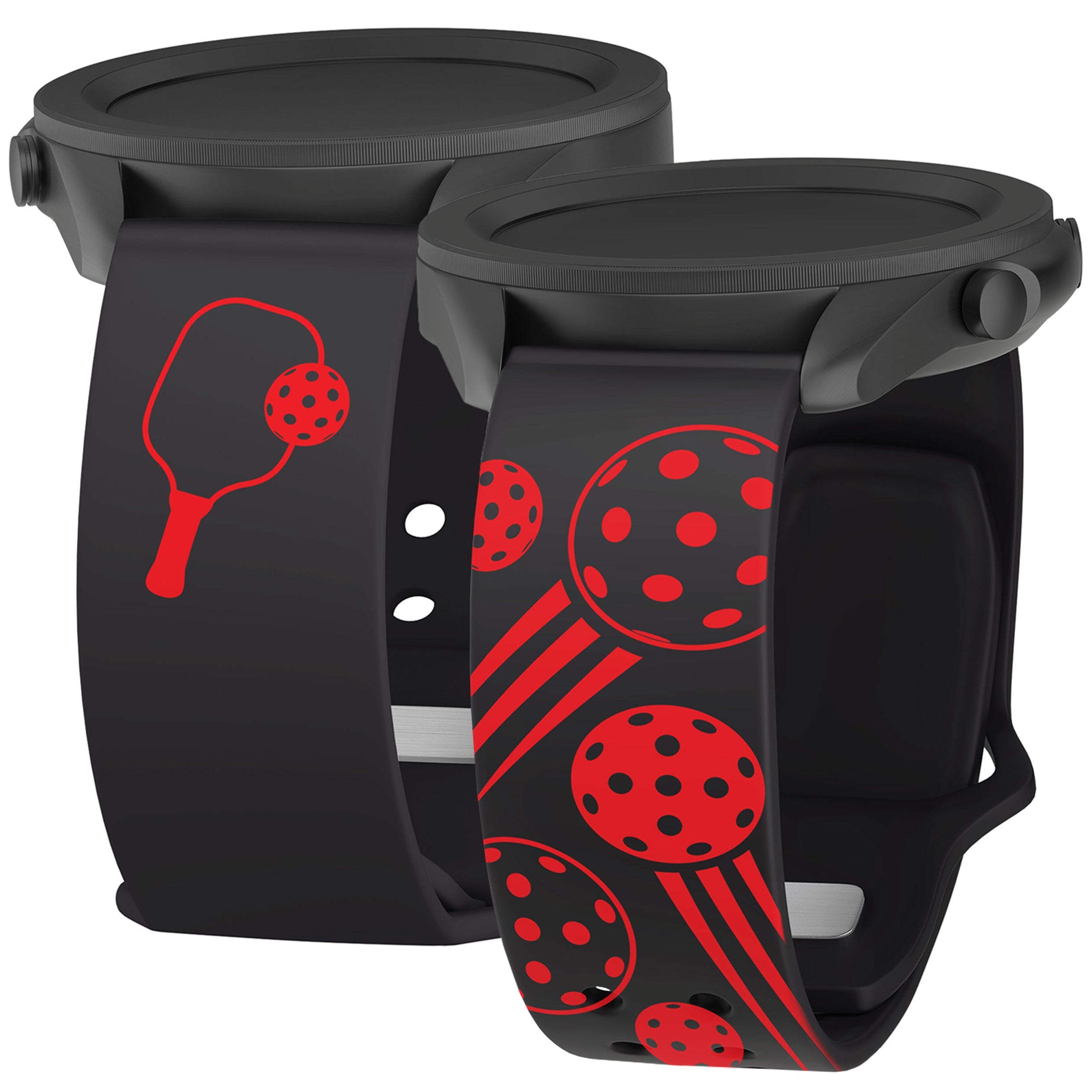 Pickleball HD  Watchband for Samsung, Garmin, Fossil, and More