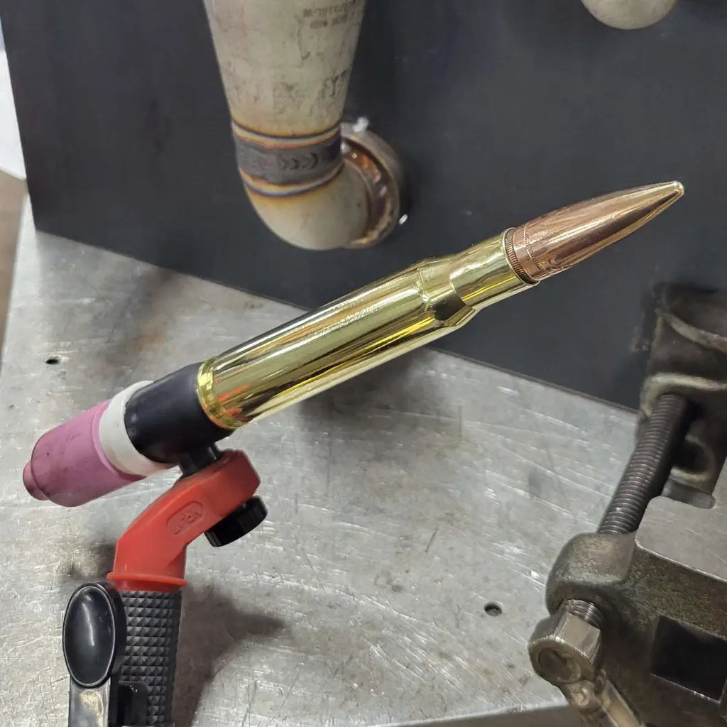 50 Cal BMG Long Bullet Tig Welding Back Cap