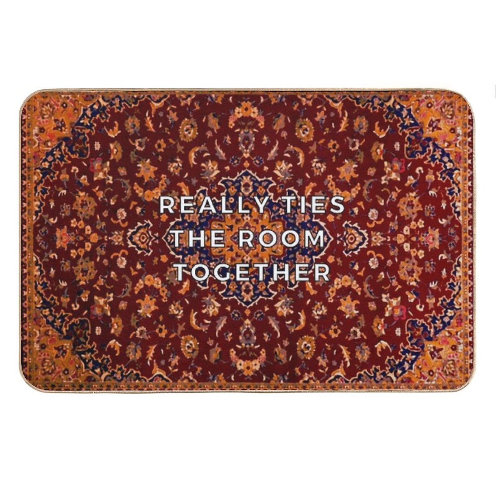 This Rug Really Ties The Room Together Bath Mat