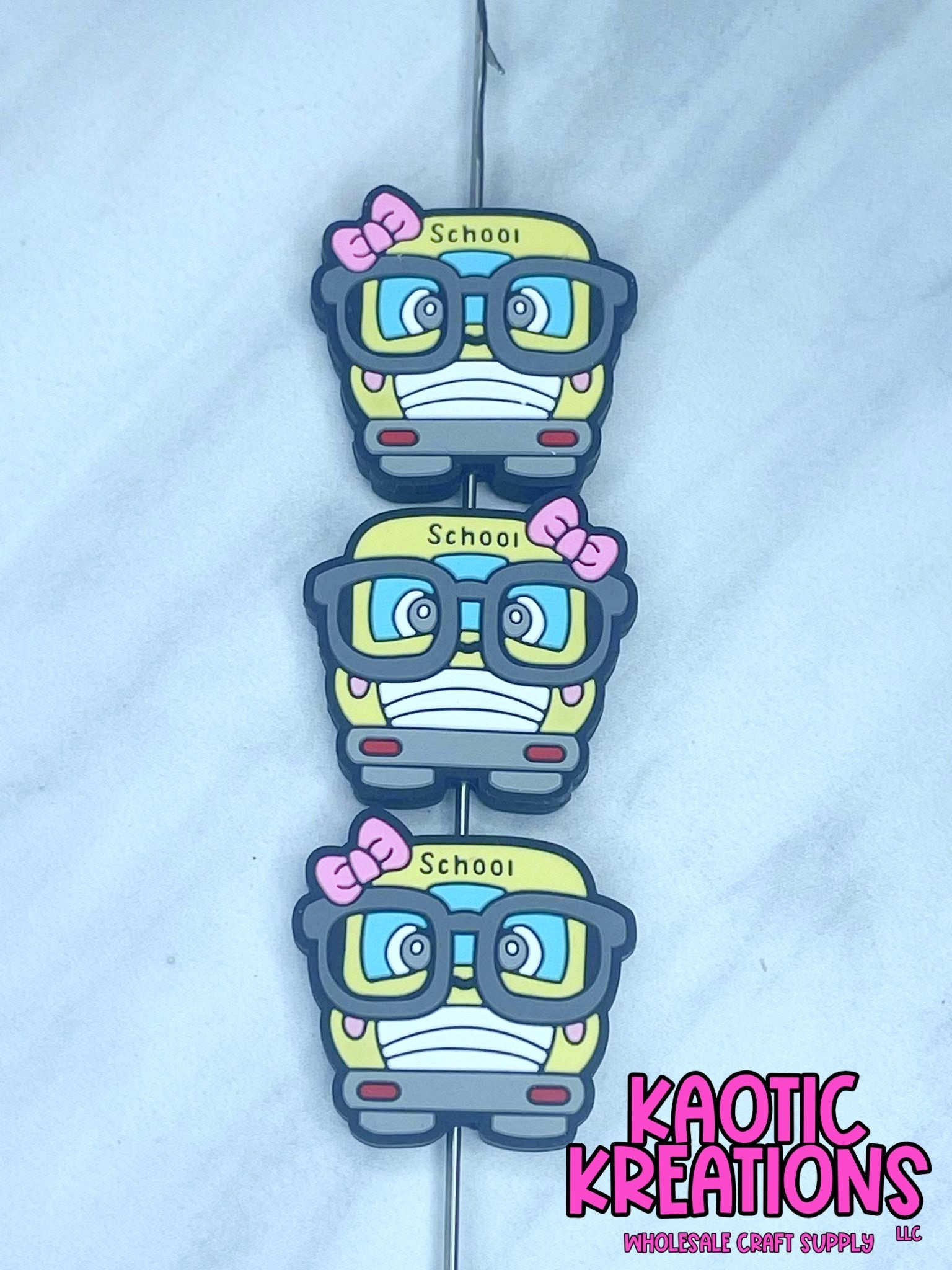 SCHOOL BUS SILICONE FOCAL D545 (1ct)