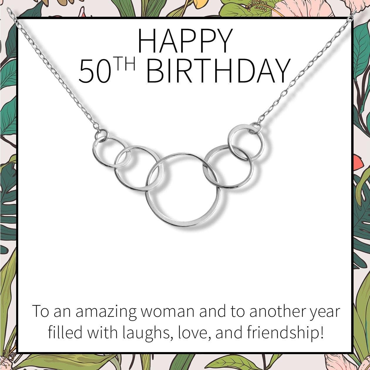 50th Birthday Necklace