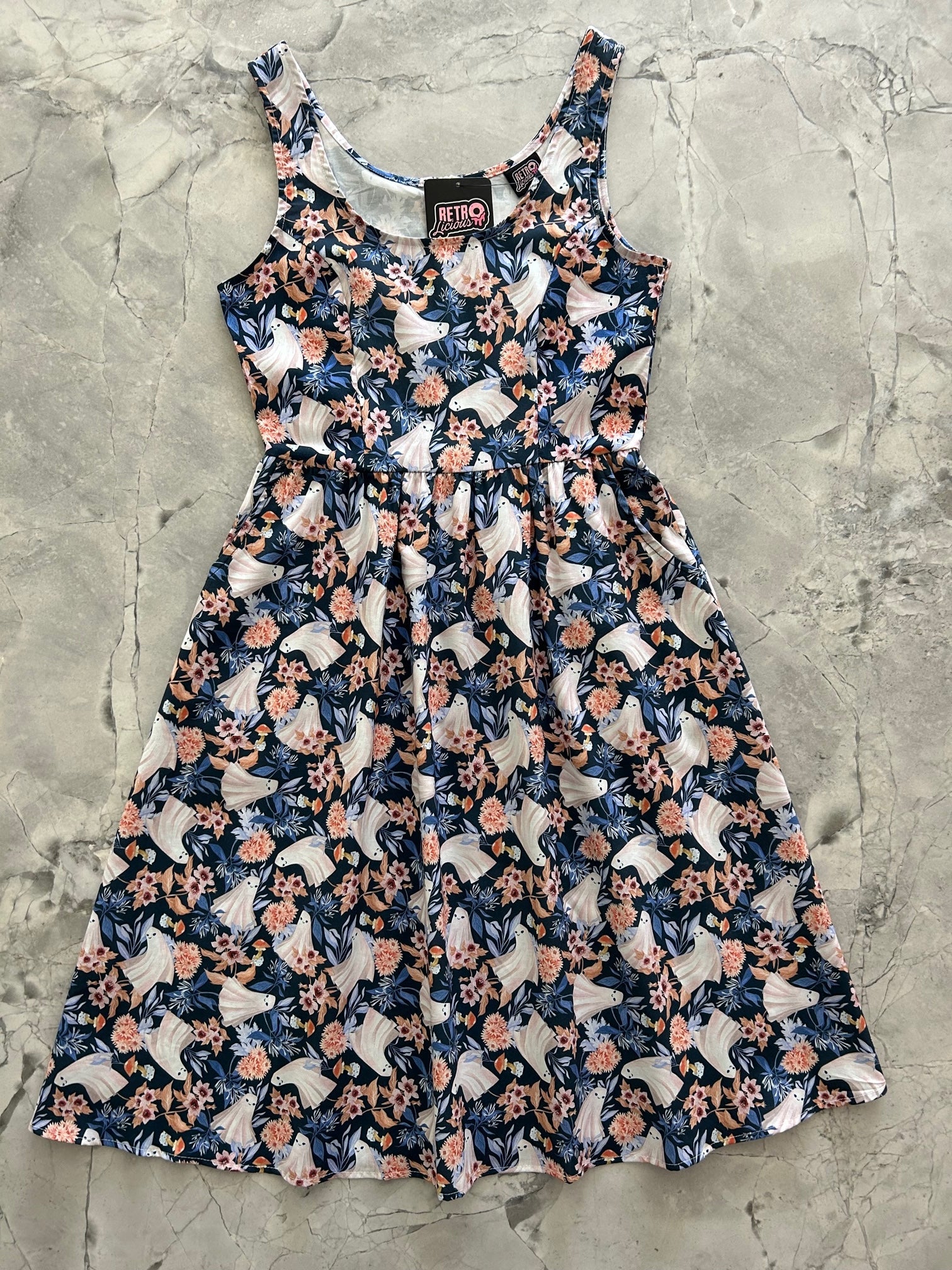 Ghosts Fit &amp;amp; Flare Dress - XS only