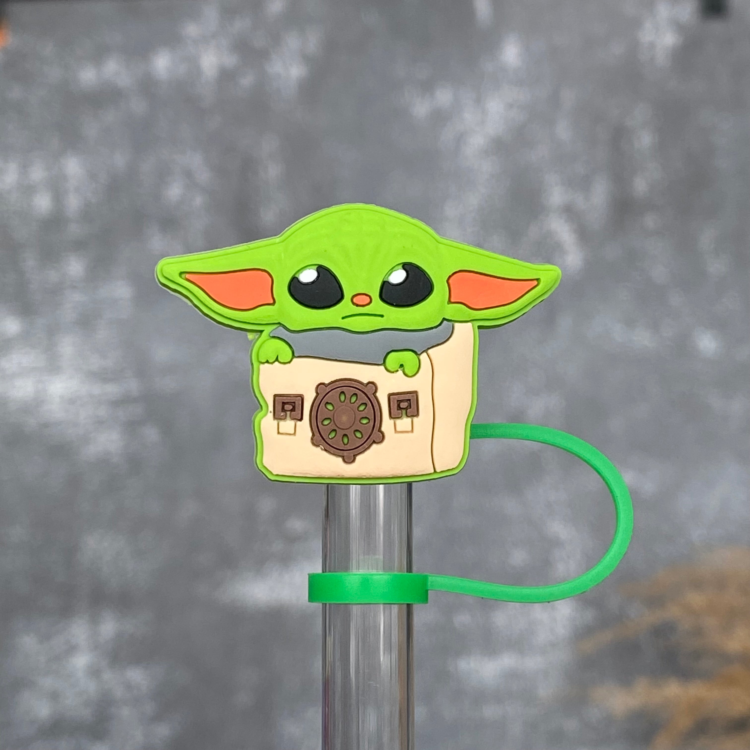 GREEN GUY STRAW TOPPER