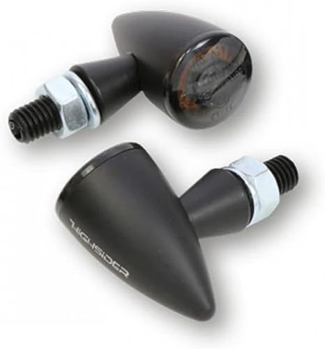 HIGHSIDER APOLLO BULLET LED TURN SIGNALS BLACK 204-171