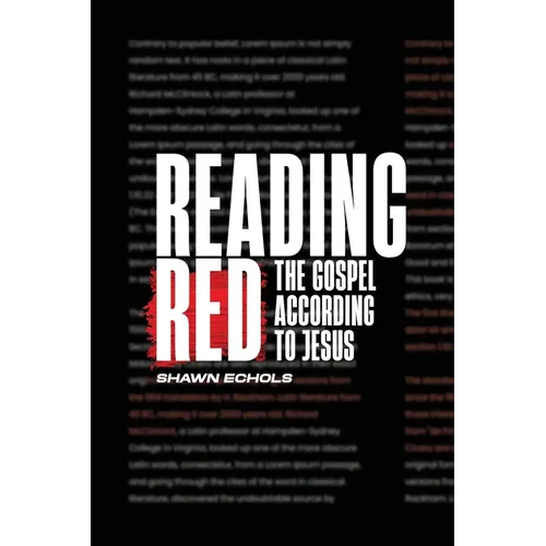Reading Red: The Gospel According to Jesus - Paperback