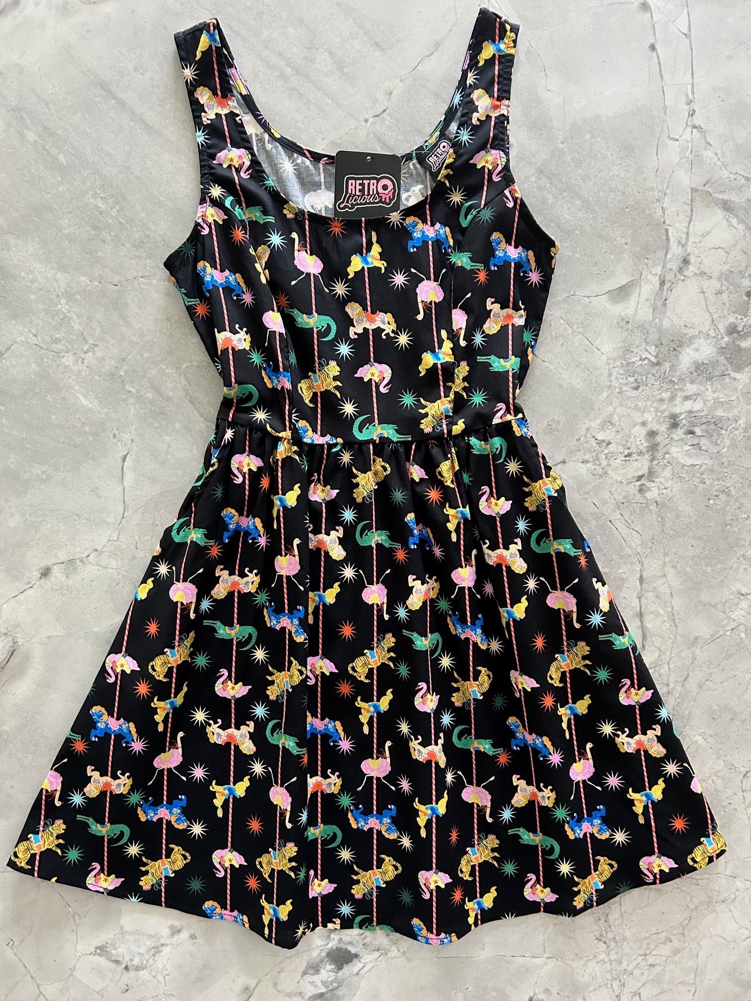 Carousel Shorter Fit &amp;amp; Flare Dress