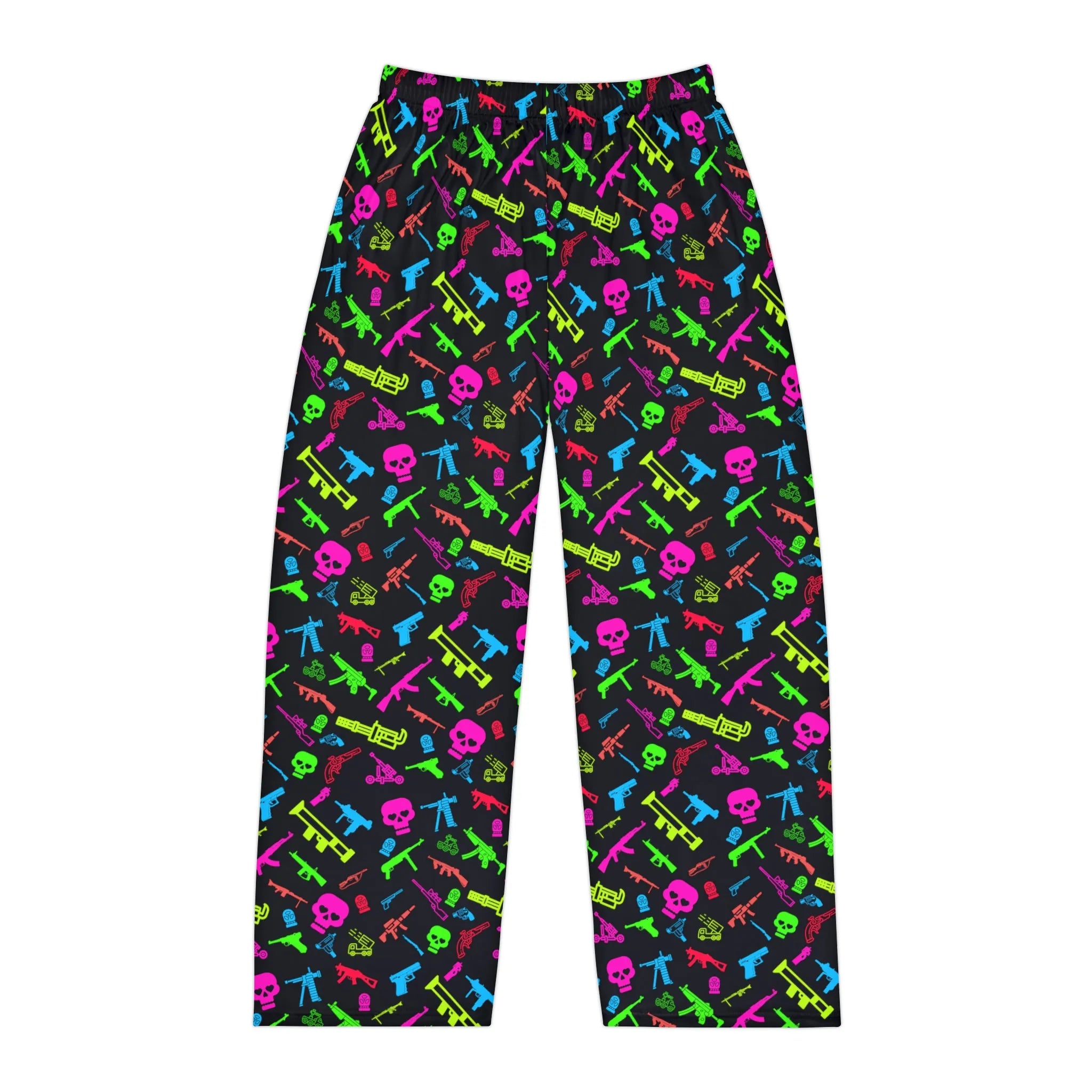 Aloha to Arms Neon Machine Guns Men&amp;#39;s Pajama Pants