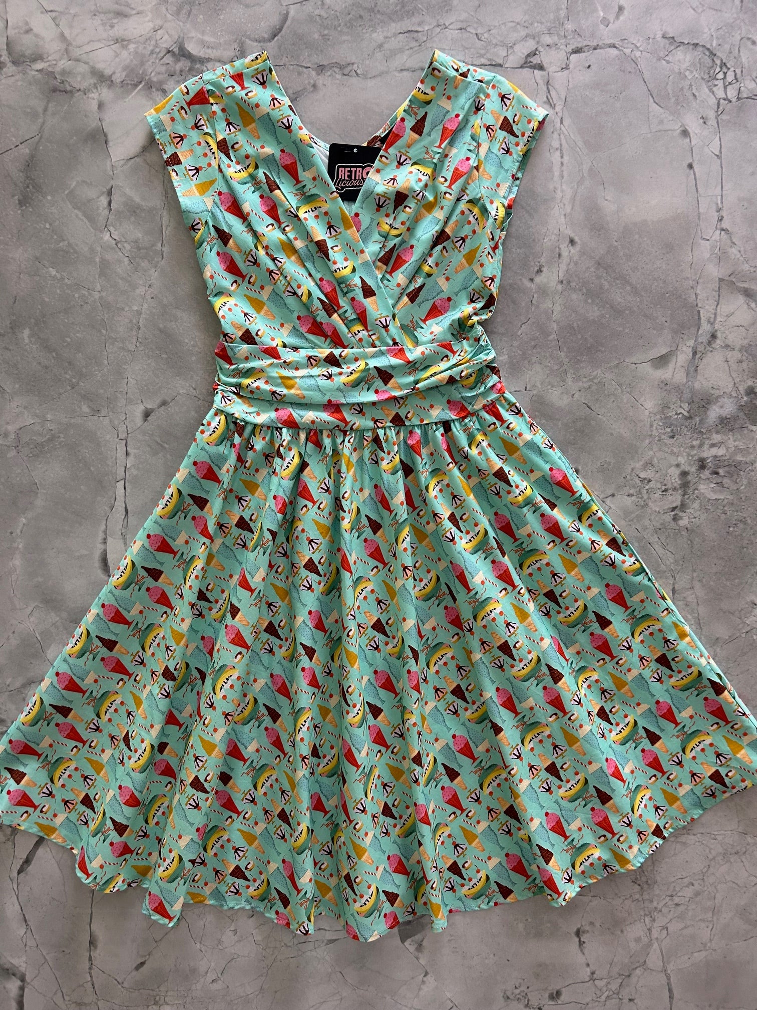 Ice Cream Greta Dress - XL only