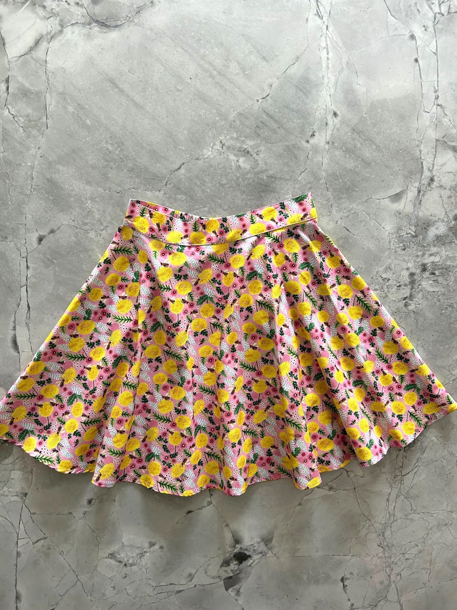 Bees &amp;amp; Dandelions Skater Skirt