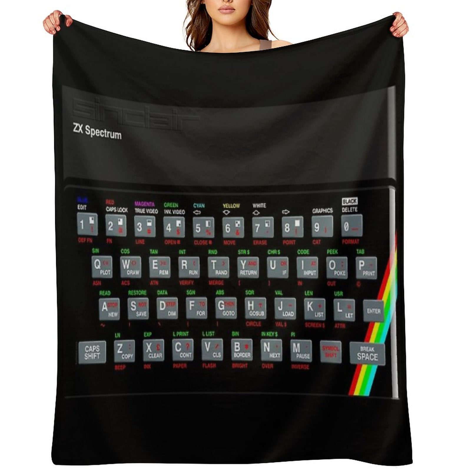 ZX Spectrum Throw Blanket