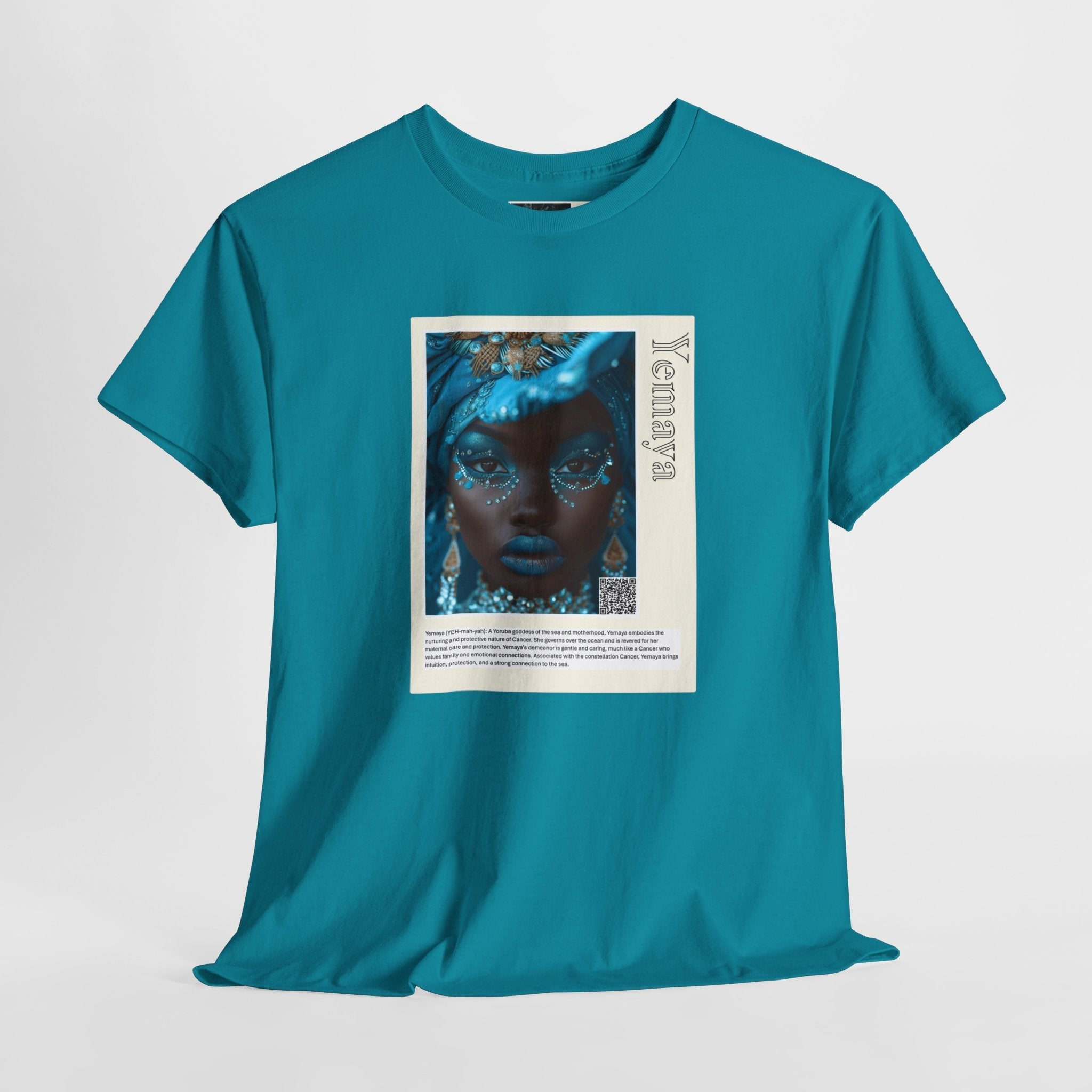 Yemaya Aziza &amp;amp; Fae Unisex Heavy Cotton Tee