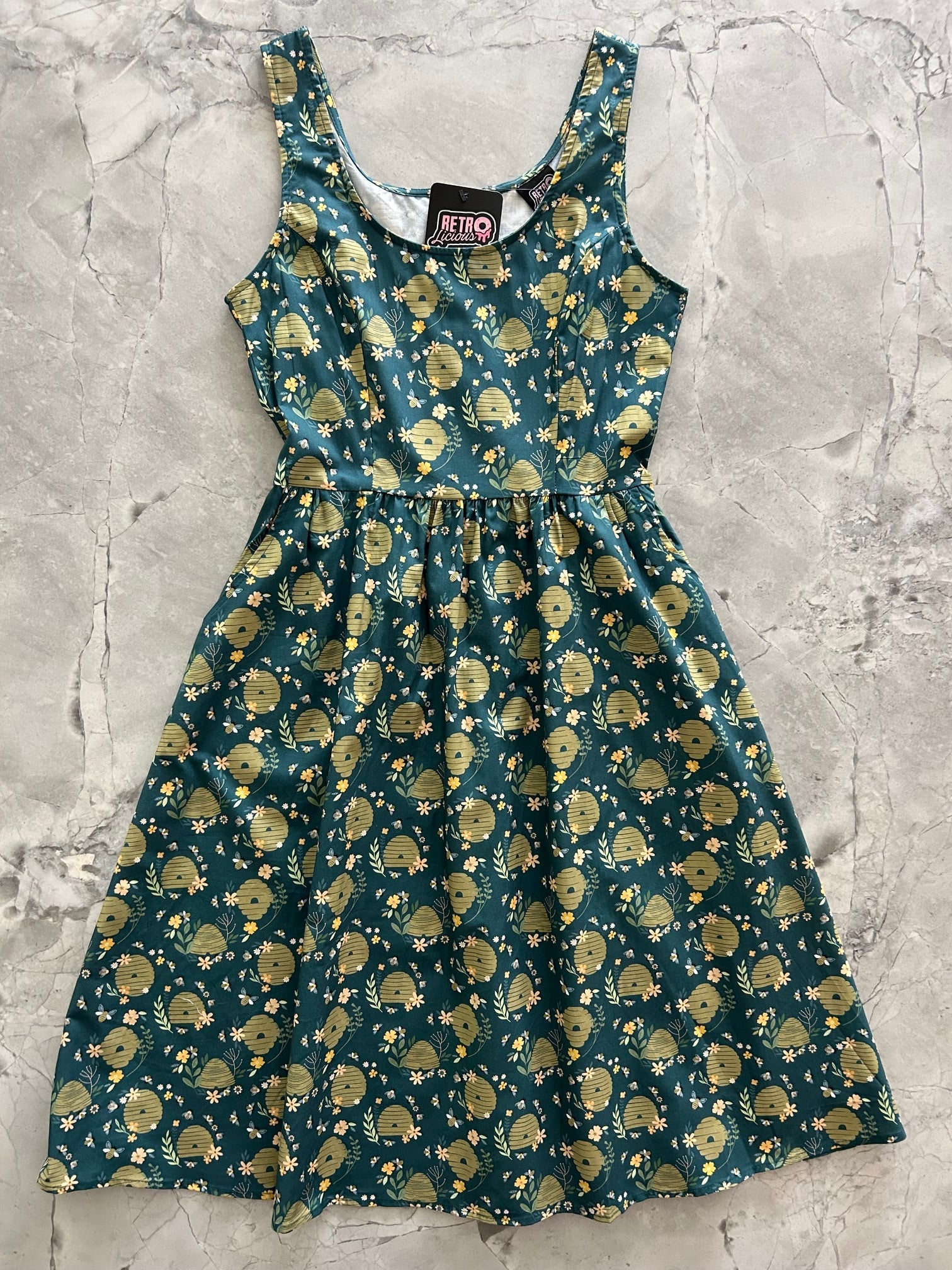 Beehive Fit &amp;amp; Flare Dress