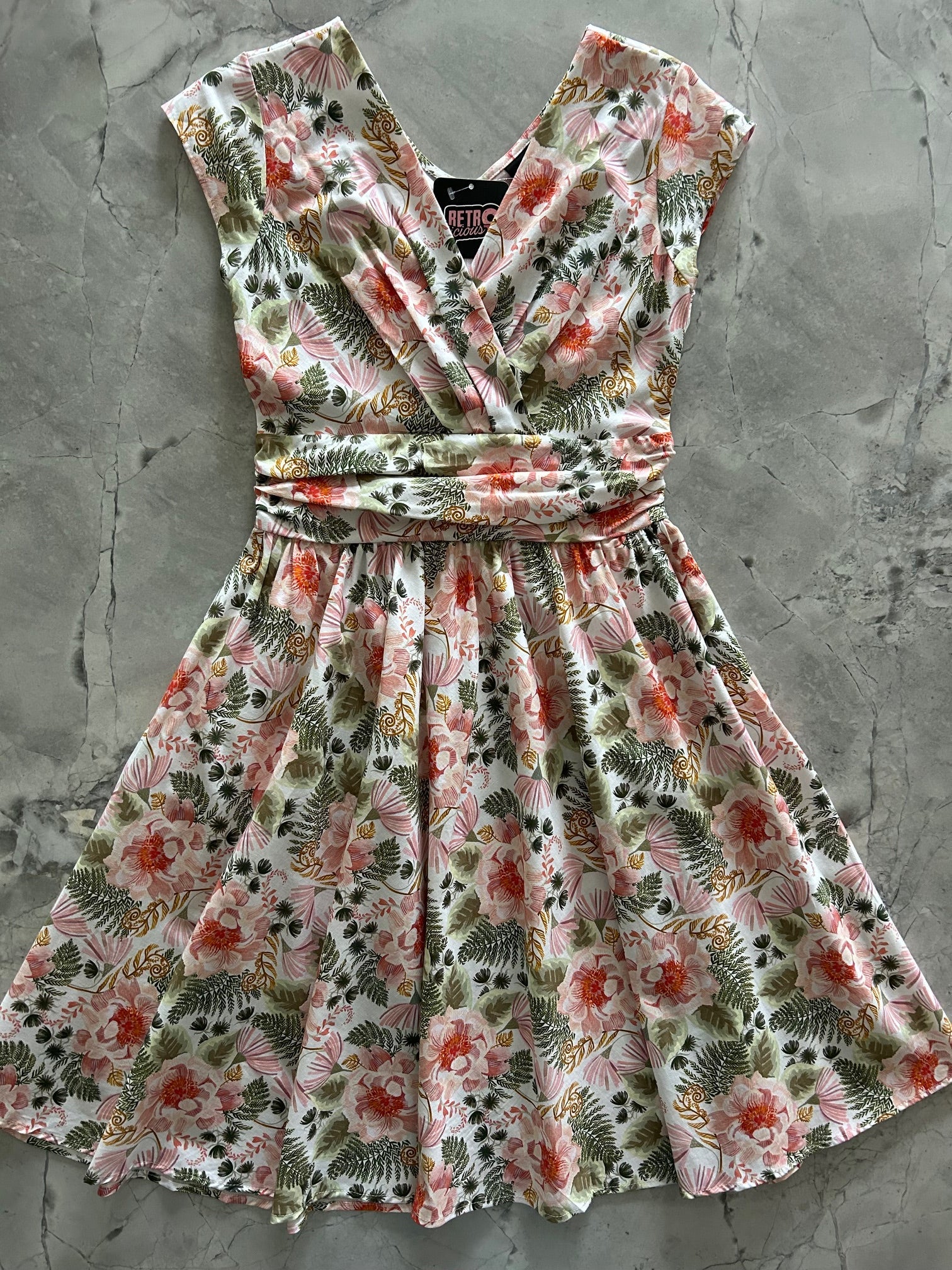Pink Floral Greta Dress