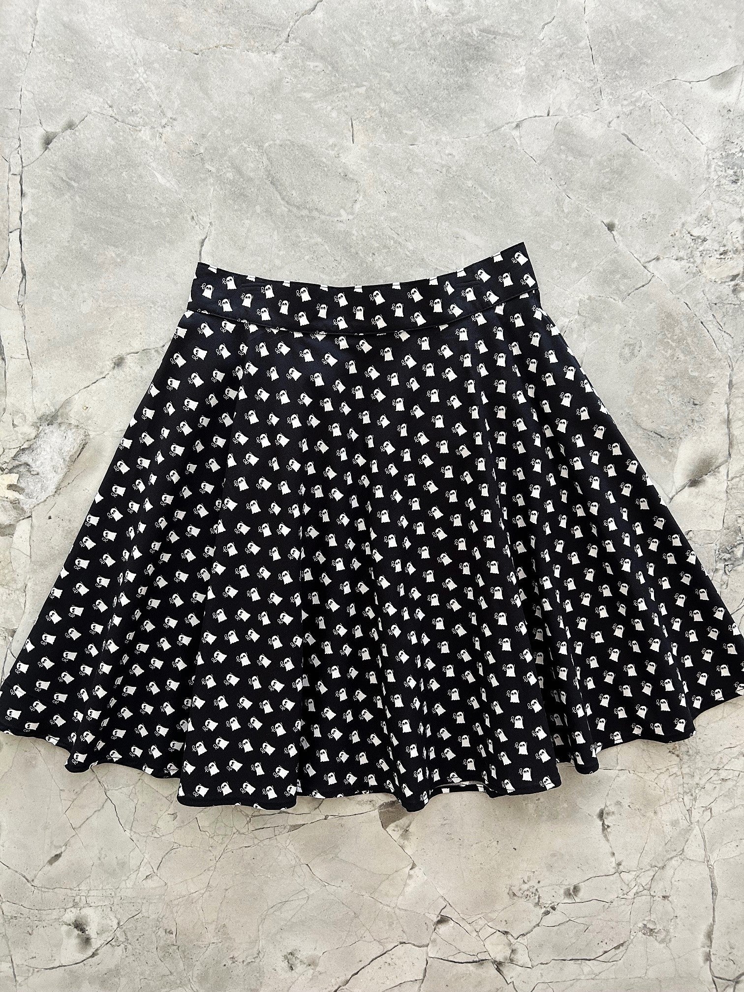 Mini Ghosts Skater Skirt