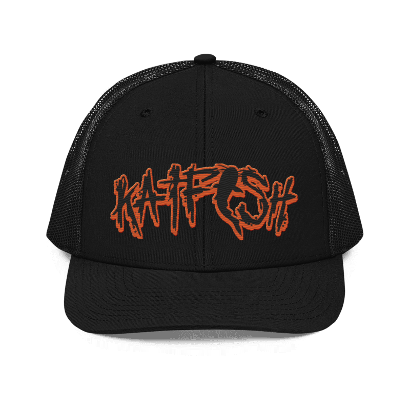 Graffiti Embroidered Neon Orange (Snapback)