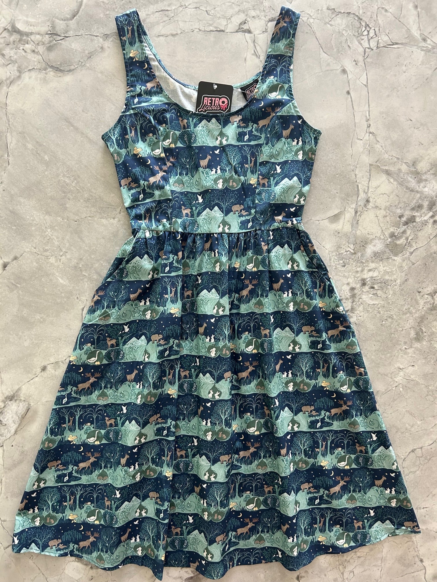Wildlife Fit &amp;amp; Flare Dress