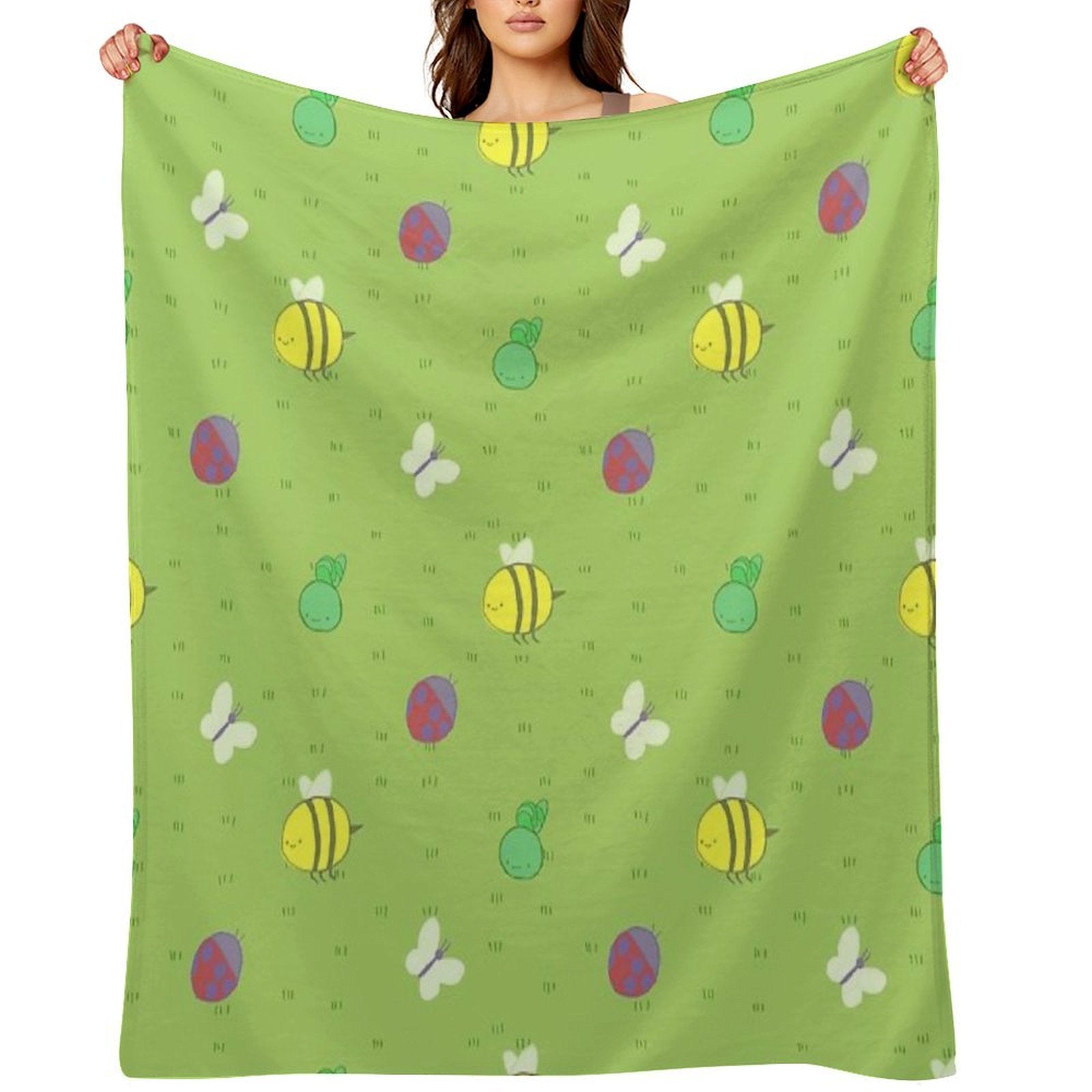 Adventure Time™ End Credits Pattern Throw Blanket