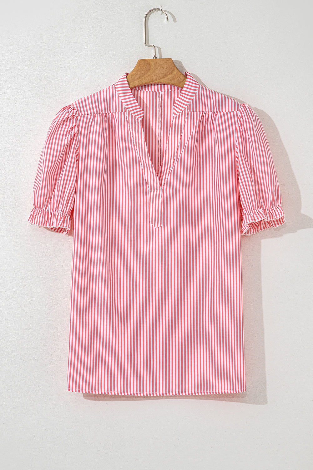 Lucy Stripe Puff Sleeve Blouse