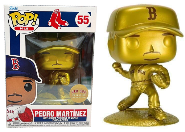 PEDRO MARTINEZ (GOLD, BOSTON RED SOX, MLB) 55 - RED SOX EXCLUSIVE/476 PIECES [LIGHT DAMAGE]